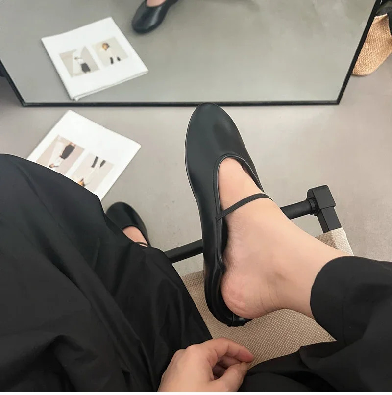 s Woman Flats Shoes Fashion Shallow Slip On Women Soft Sole Ballet Ladies Casual Outdoor Ballerina Shoe 241225