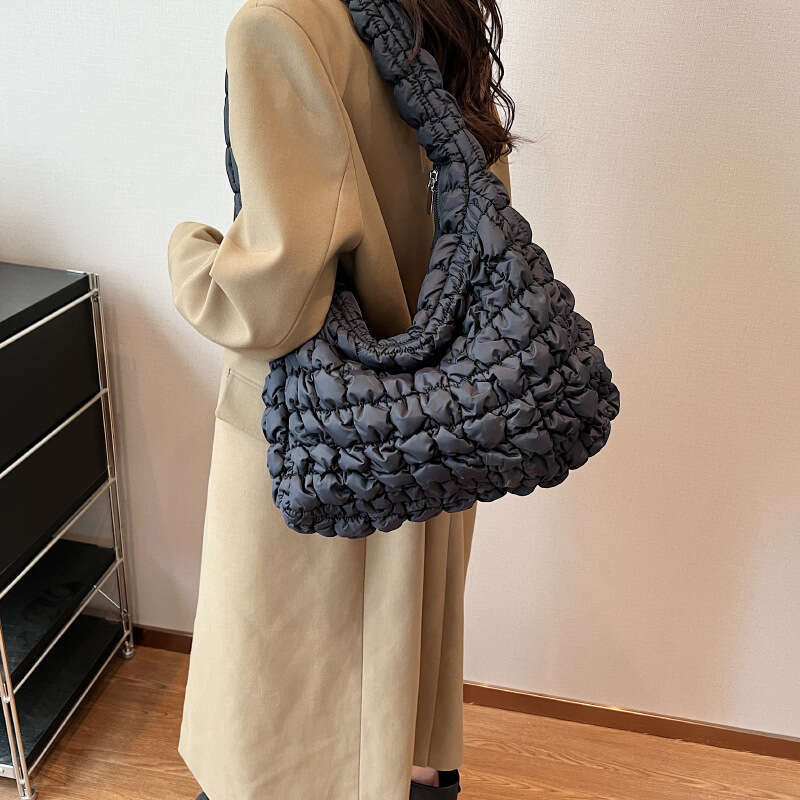 Popular Handbag For Women New Design, Pleated Cloud, Large Capacity Single Shoulder Crossbody Bag, Tote Bags