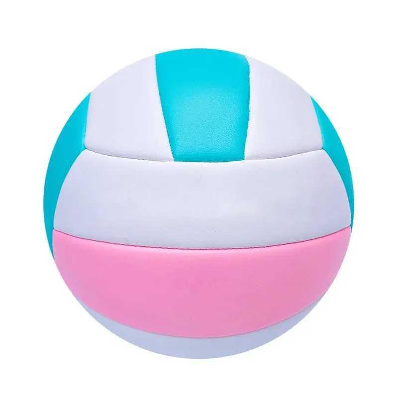 Indoor And Outdoor Standard Volleyball School Youth Soft Leather Training Competition No.5 Ball CustomizationXJ241230