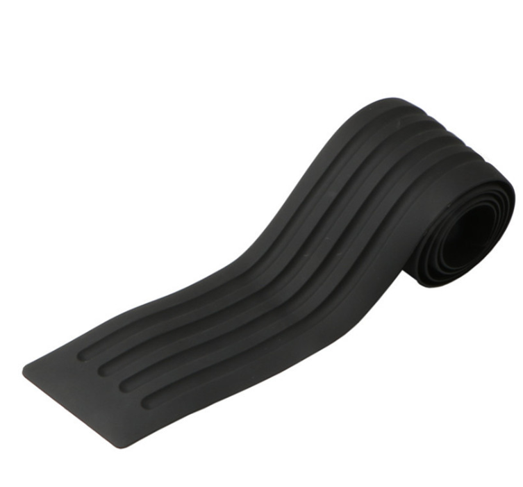 New Universal Trunk Door Sill Plate Protector Rear Bumper Guard Rubber Mouldings Pad Trim Cover Strip For Car Accessories