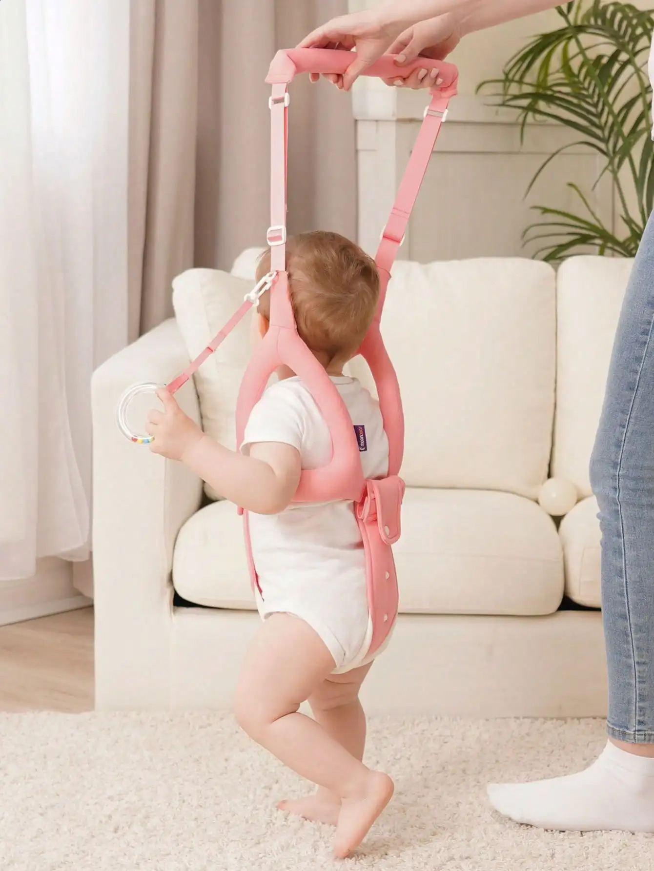 Baby Walking Harness - Handheld Kids Walker Helper - Toddler Infant Walker Harness Assistant Belt - Help Baby Walk 241230