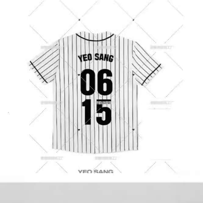New T-shirt ateez with the same baseball jacket and short sleeved sports shirt