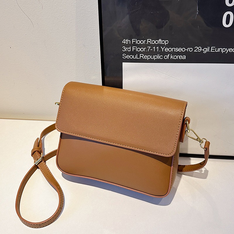 New versatile bag women's small square bag foreign style simple fashion shoulder messenger bag