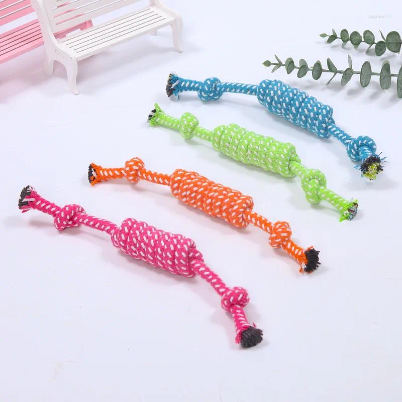 Update Pet Dog Toys For Large Small Dogs Toy Interactive Cotton Rope Mini Ball Accessories Toothbrush Chew Puppy