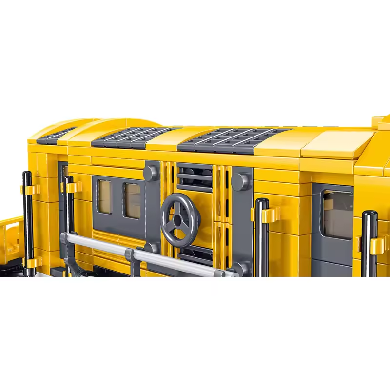 Technical City Series Rail Maintenance Train RC Electric Power Function Motor Tracks Set Building Blocks Toys for Boys MOC Gift Y241230