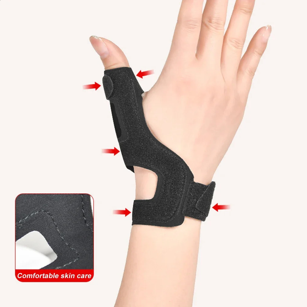 1Pcs Thumb Brace - Reversible Wrist Thumb Spica Splint CMC Support Stabilizer for Trigger Finger Arthritis Left Right Hand 241223