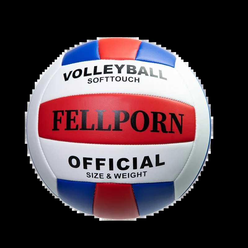 New Style 12 Colors Indoor Volleyball New High Quality Leather PVC Soft Beach Volleyball Hard Volleyball Training Game BallXJ241230