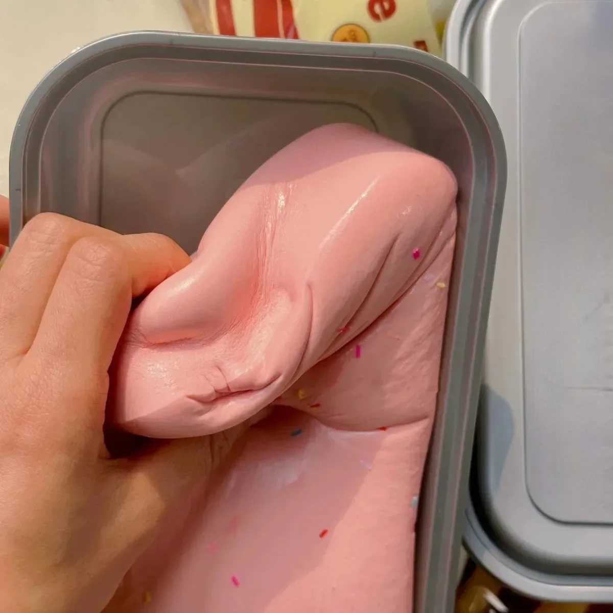 Squishy Toy slow rise sticky box cake squeeze butter ice cream cheese bread Squishy strawberry cake anti pressure release gift W241230