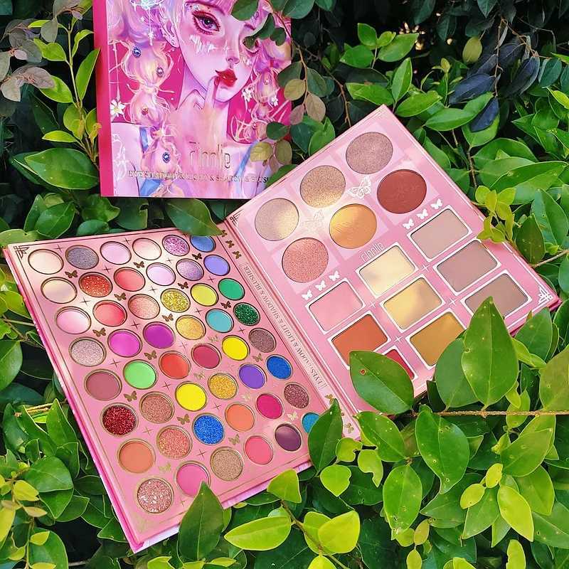 63 Colors Eyeshadow Palette Highlighting and Contouring lescent Matte Shimmer Glitter Sequins Makeup Palette MultifunctionalXJ241230