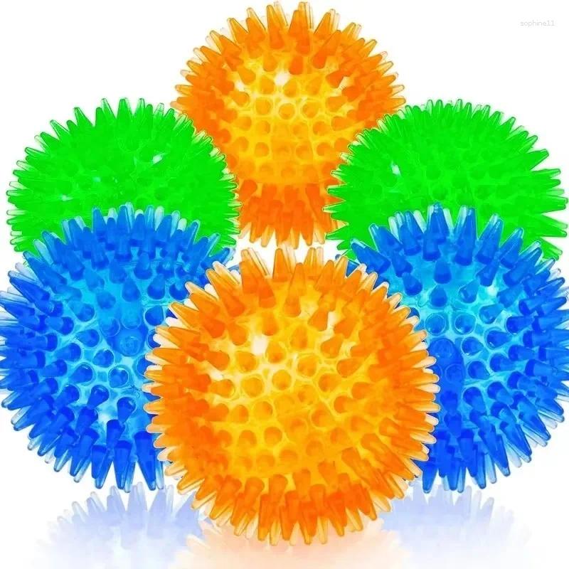 Update Bite-Proof Pet Chew Balls Small And Large Dog Toys Elastic Floats Squeaky Puppies Sheepdog Supplies