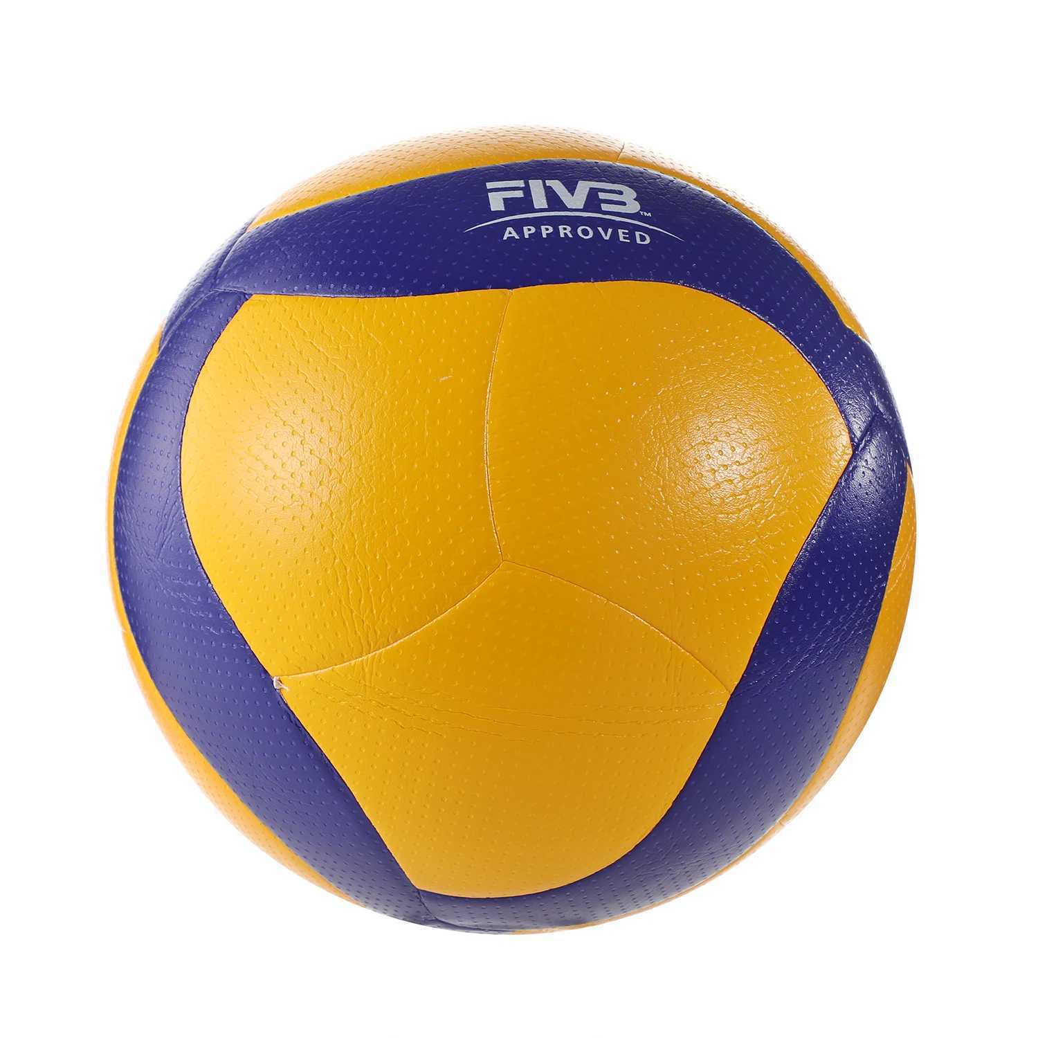 V200W V300W Volleyball Blue Yellow Size 5 High-end PU Hot Glue Volleyball for Teen and AdultXJ241230