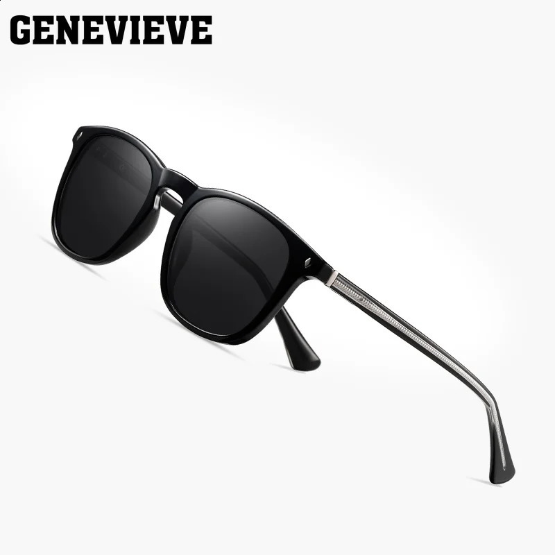 GENEVIEVE Classic Oval Sunglasses Simple Polarized Sunglasses Customizable Prescription UV Protection S31128 241230
