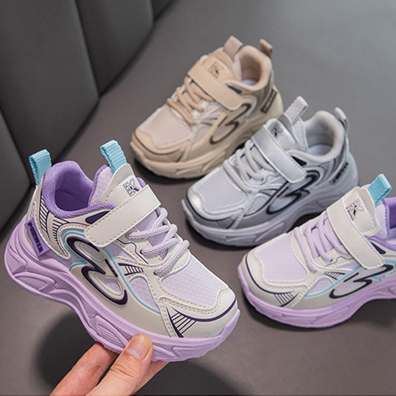 Kids Four Seasons Sneakers Girls School Toddler Casual Shoes Outdoor Breathable Running Shoes Kidsnest Light Soft Tennis Non-slip Children Boys Shoes 