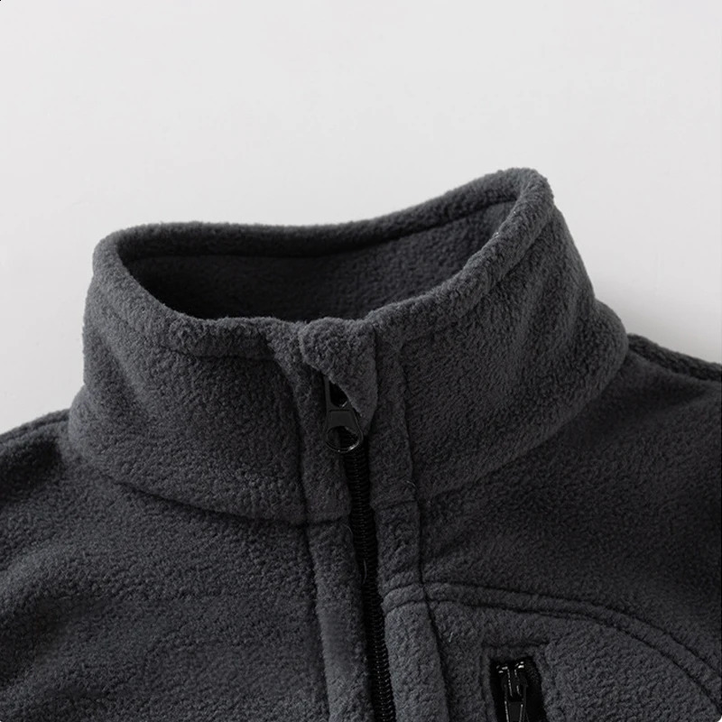 Winter Baby Boys Fleece Vest Coat Solid Color Fashion Jacket For Kids Warm Waistcoat Autumn Children Outwear for 2-6 Years 241230