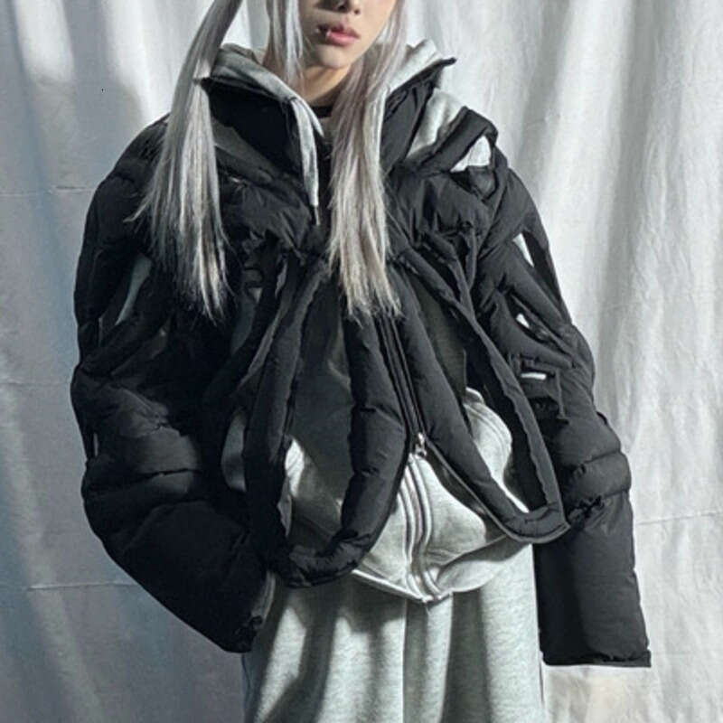 Men's Wear Men's Wear Camouflage Vest Jacket Sleeveless Hollow Out Niche Zipper Contrast Color American Streetwear Male Tops