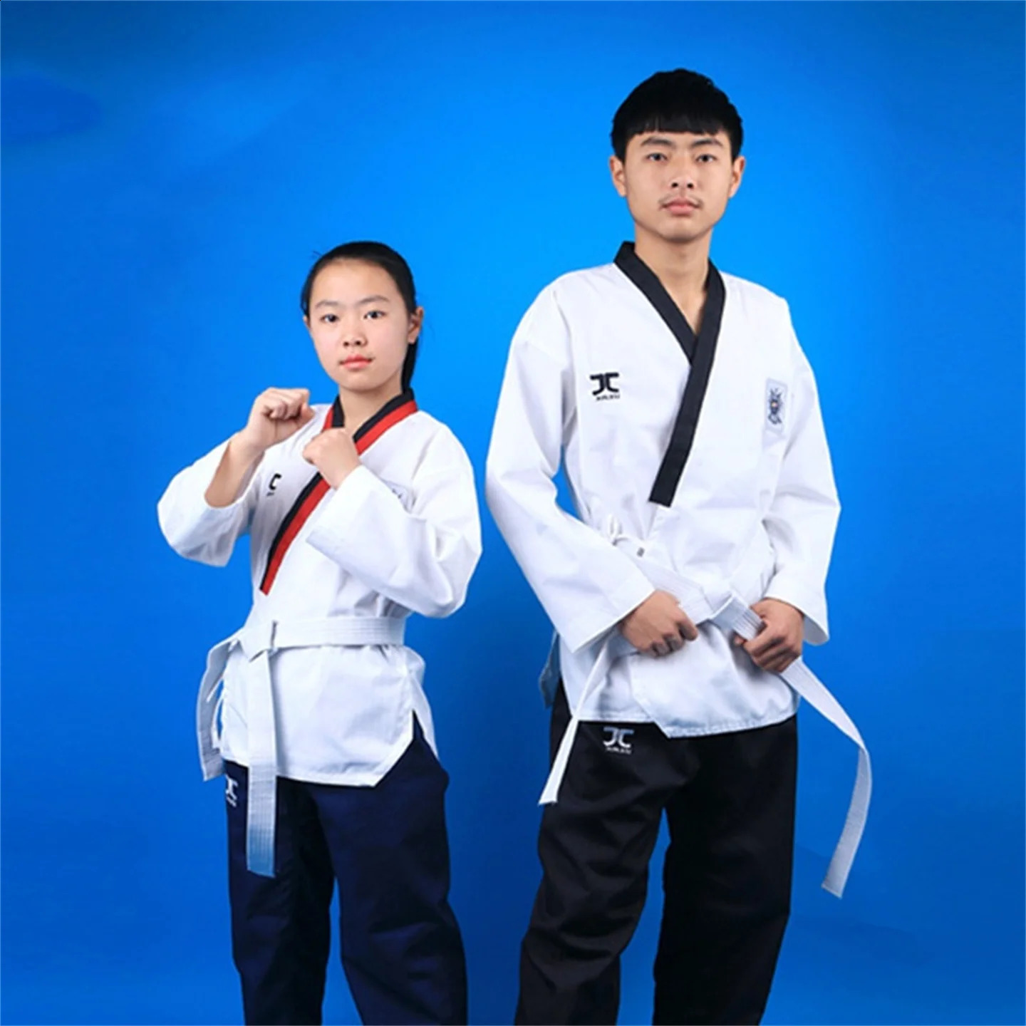 Taekwondo Uniform Competition Dobok Adult And Children Gymnasium Training Suit Men Women Kungfu karate Shirt Pants Set 241230