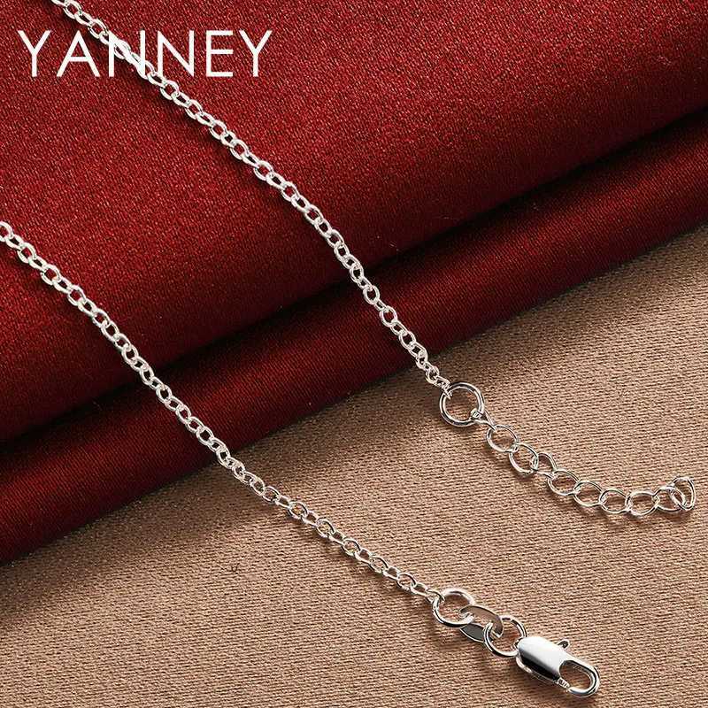 Luxury 925 sterling silver 18 inch high-quality Stethoscope heart-shaped necklace suitable for womens fashion charm gifts wedding jewelry W241230