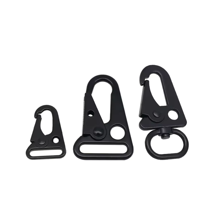 Metal HK Snap Hook Enlarged Mouth Clips Hooks For Keychain Or Backpack