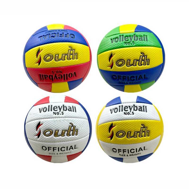 Official Size 5# PVC Leather Beach Volleyball Middle School Training Specialized Volleyball Adult Indoor Compitition BallXJ241230