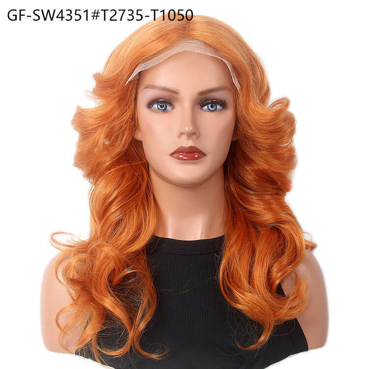 Lace Front Wig Cover T Shape Front Small T Synthetic Headband T-Shaped Lace Wig High Temperature Silk Tpartwig Kq2 Kq2