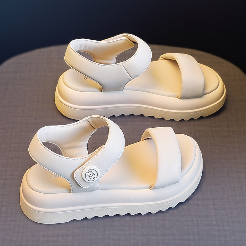 Sandals Ddmywed Roman Women S Summer New Korean Thick Sole Velcro Fashion Casual Comfortable And Trendy Beach Shoes Chinese Brand F Ddmysaturn