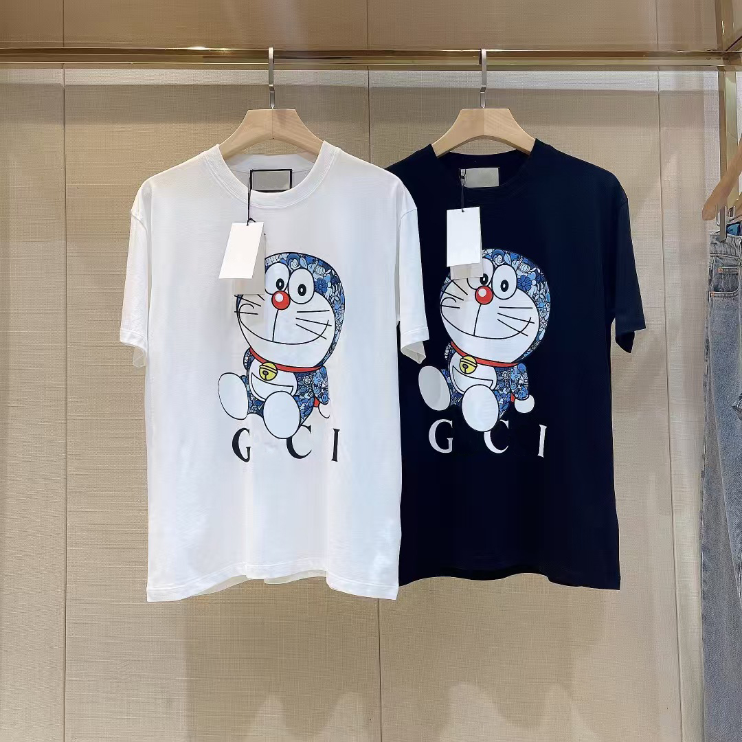 Women's T-Shirt Designer of luxury T-shirt brand t shirt Clothing spray letter Print short sleeve spring summer tide men and women tee NEW 2026