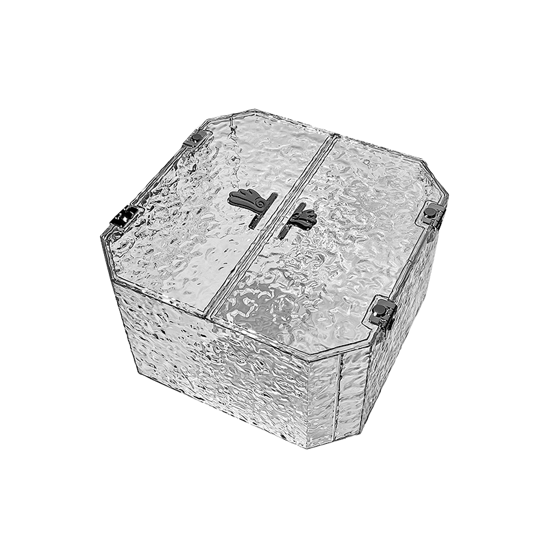 Hexagonal Luminous Storage Box (Single Box) Transparent