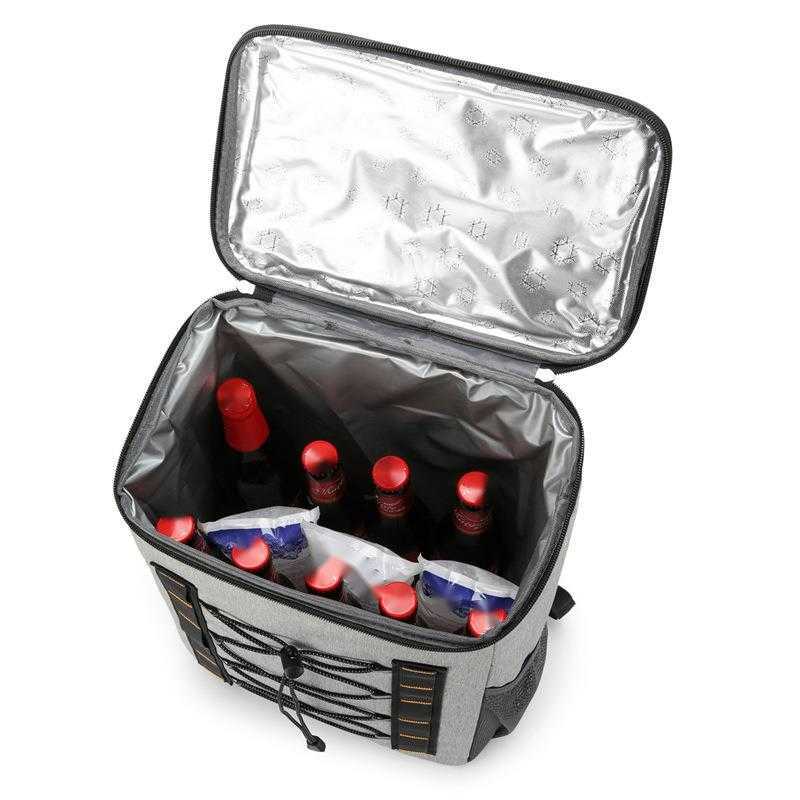 Insulated Bag Large Capacity Minimalist Backpack Oxford Cloth Lightweight Portable Insulated Inner Compartment Refrigerated Ice Pack 240920