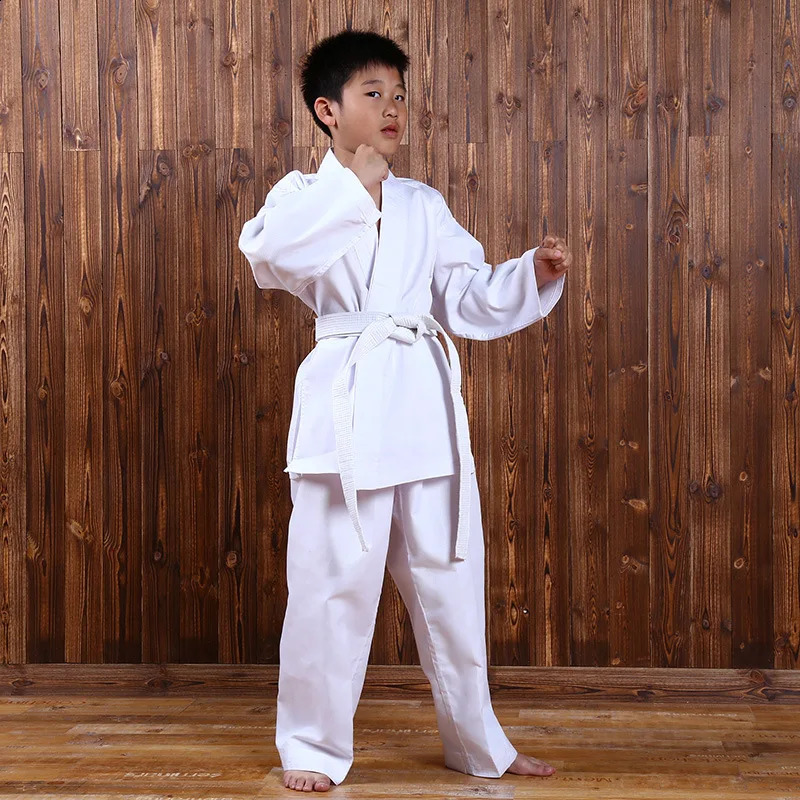 Taekwondo Sportswear Karate Suits For Children Sports Training Suits Adult Karate Uniform Judo Suits Clothes 241230