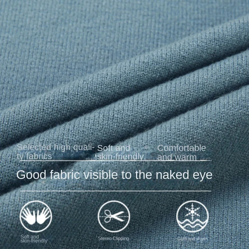 2025 In Turtleneck Sweater Casual Mens Rollneck Knitted Sweater Keep Warm Men Jumper Woolen Sweater 241230