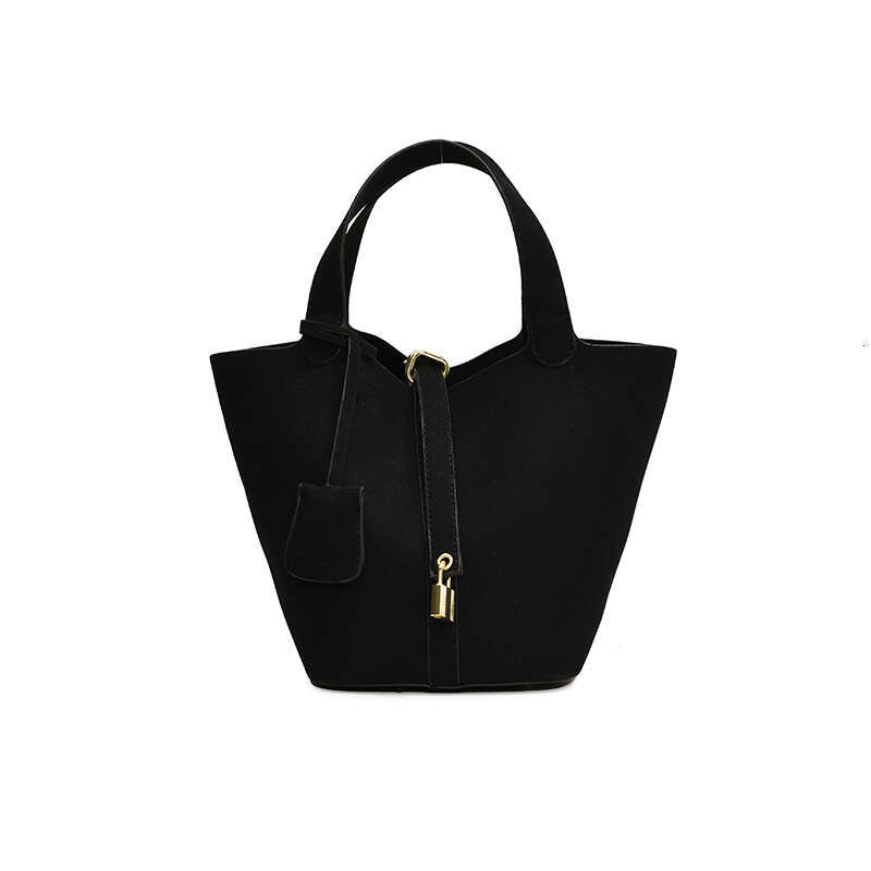 Women's Bags Handbag Women's PU Leather Bucket Handbag Designer Brand Travel Fashion Composite Ladies Casual Tote Bag Momei
