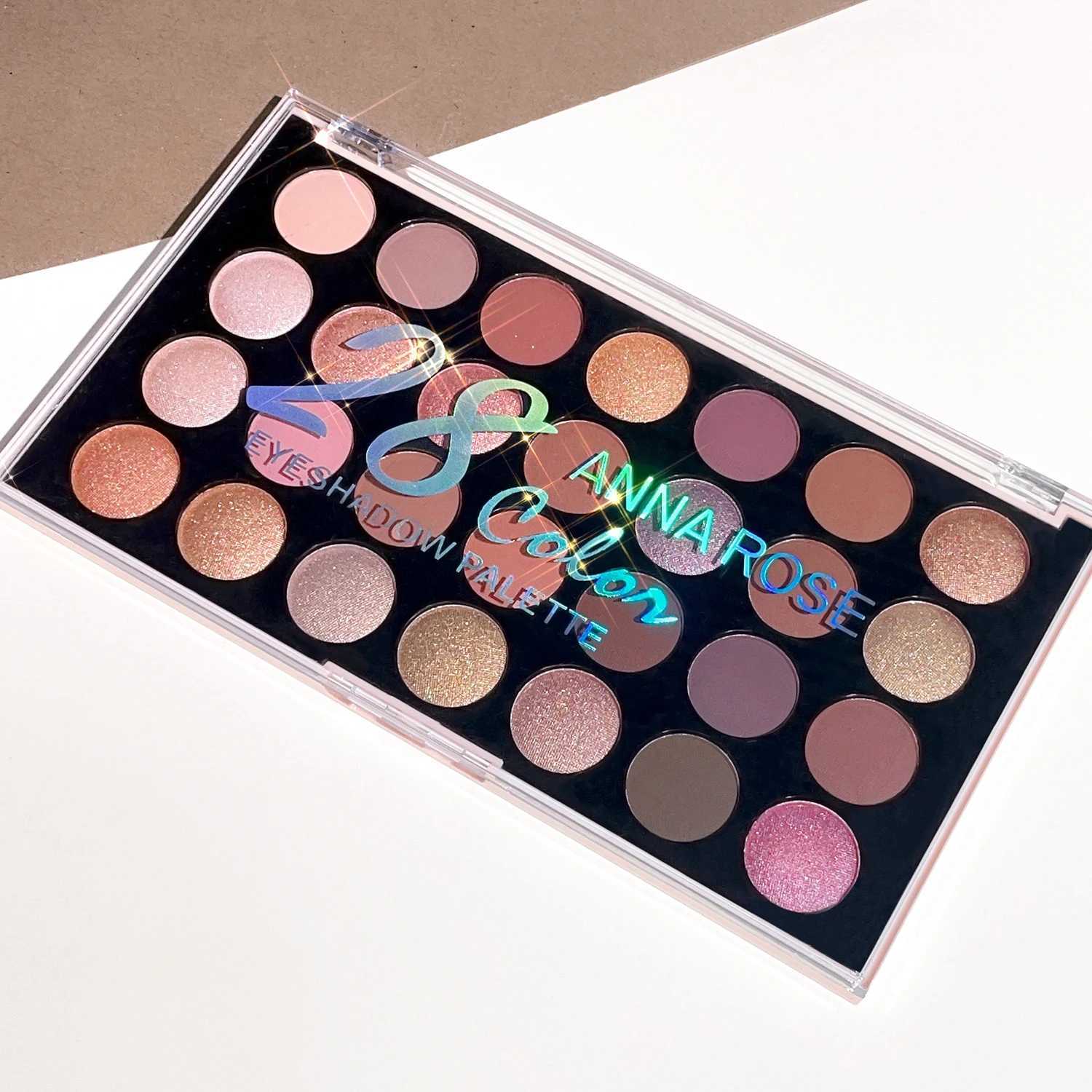 28-56 color multifunctional eyeshadow tray Matte natural lescent brown nude eyeshadow for LIDS sleeping-silkworm contoursXJ241230