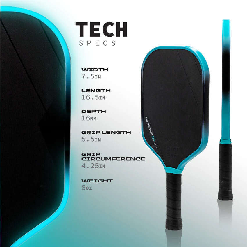 PERSEUS 3S Gen3 JOOLA Same Hot Pressed T700 Carbon Fiber Driven Core Pick Racquet