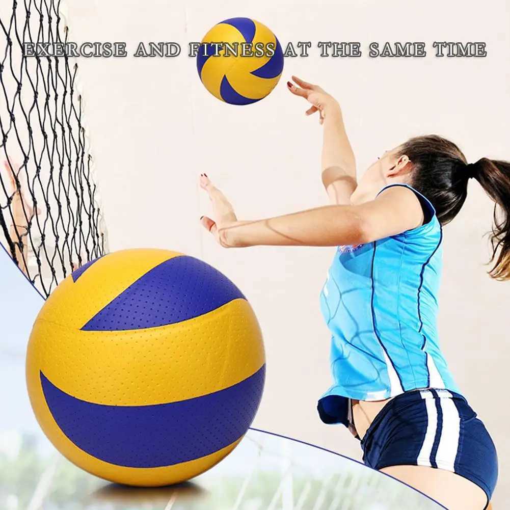 PU Volleyball Outdoor No.5 Training Hard Indoor Volleyball Large Event Outdoor Sport Gym Game Training Volleyball AccessoriesXJ241230