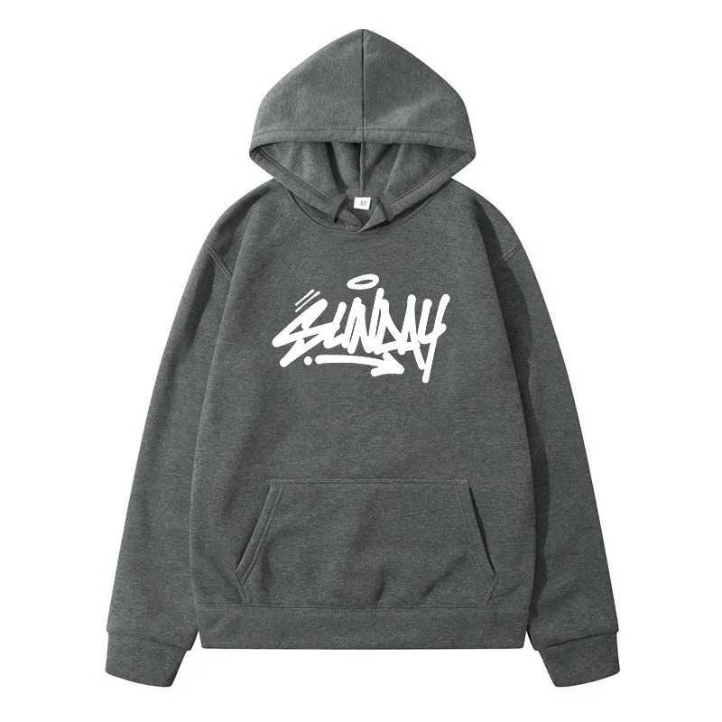 Letter Design Autumn Cotton Clothing Mens Sweaters Hoodies Y2k Hoodies New Printed Sweatshirts Street Clothing Harajuku Sweatshirts W241230