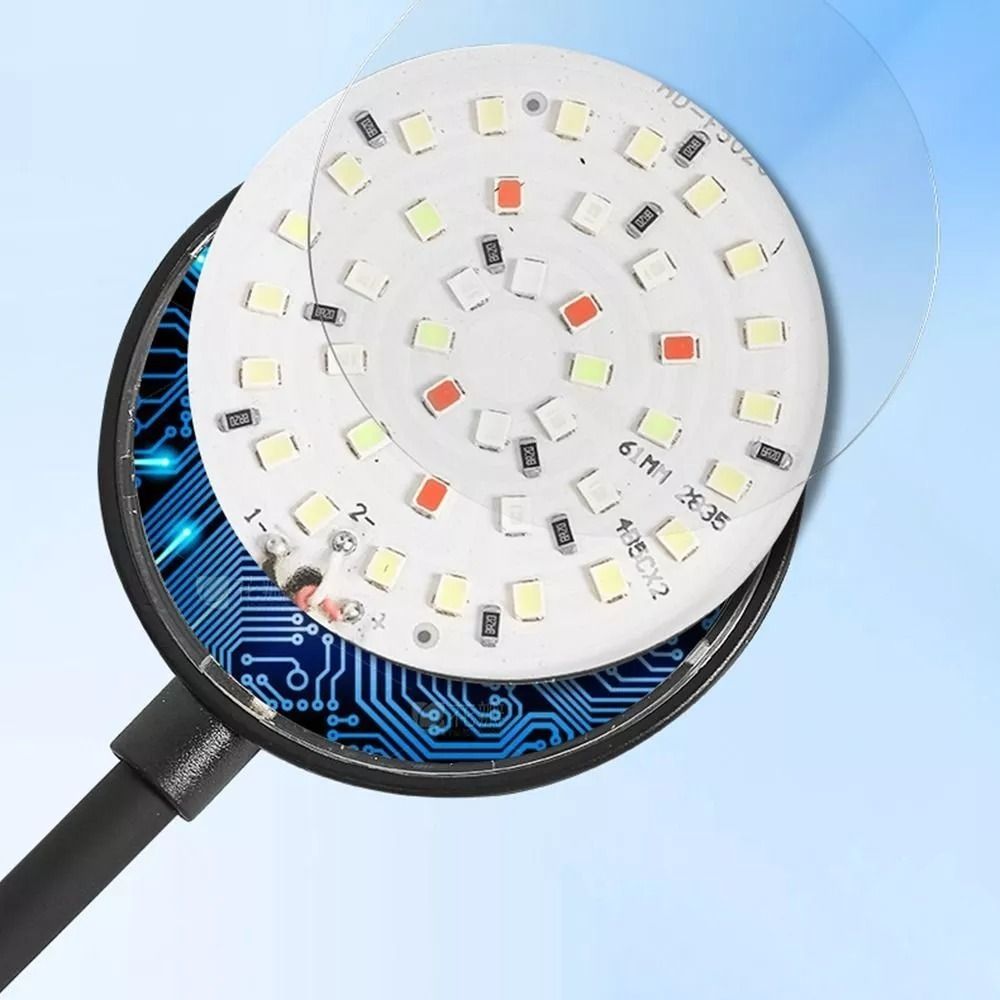 New Mini Fish Tank Clip Lamp 5/7W LED Adjustable Aquarium Plant Light 360-Degree Rotation USB Aquarium Light