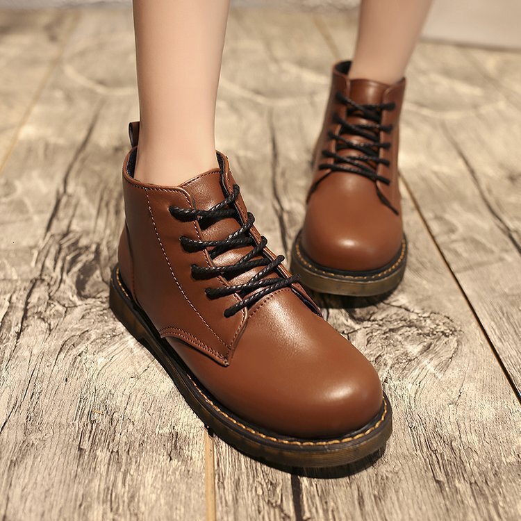 Spring New Ddmywed British Lace Up Martin Women S Short Tube College Style Anti Slip Bulltendon Bottom Motorcycle Boots Chinese Brand Shoes F Ddmysatu