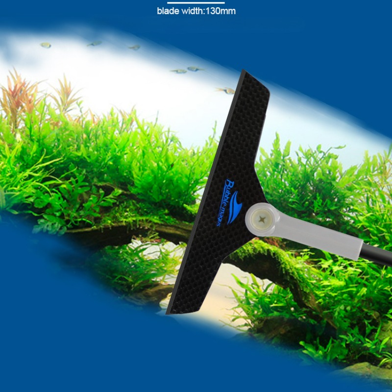 Newly carbon fiber BUBBLE-MAGUS BM aquarium brush fish tank cleaning tool extended blade algae removal tool 30-60cm