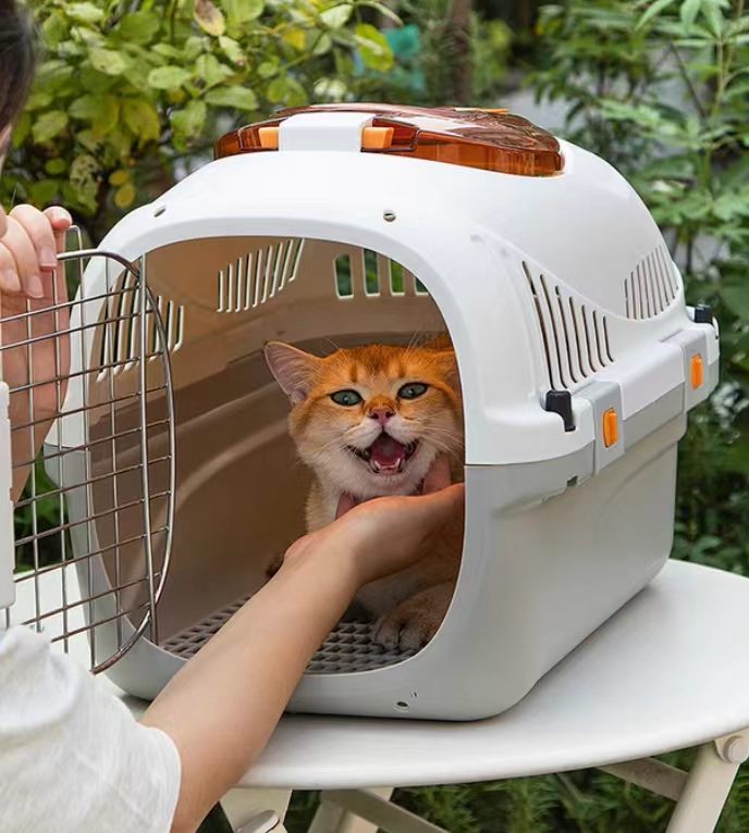 pet cage Cat Air Box Portable out cat carrier Special cat bag Dog large space box Cat box Cat pet box