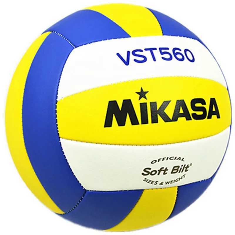 Original Japan MIKASA Volleyball VST560 Size 5 PU Fabric Professional Competition Student Training PU Soft Touch VolleyballXJ241230