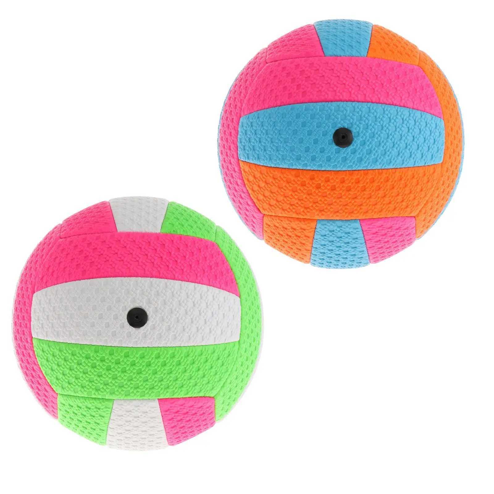 PVC Volleyball Size 2 Soft Touch Game Training Practice Recreational Ball 5.9inch Children Toy for Sand BackyardXJ241230