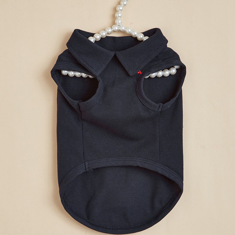 Spring/Summer Solid Color Casual Sports Vest Shirt For Small Puppies Such As Teddy, Bichon, Panda And Pomeranian