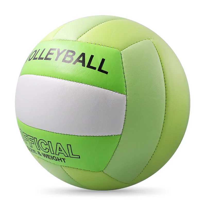 Soft Air Volleyball Beach PVC Machine Sewn Volleyball No.5 Special Ball for Middle School Entrance Examination CompetitionXJ241230