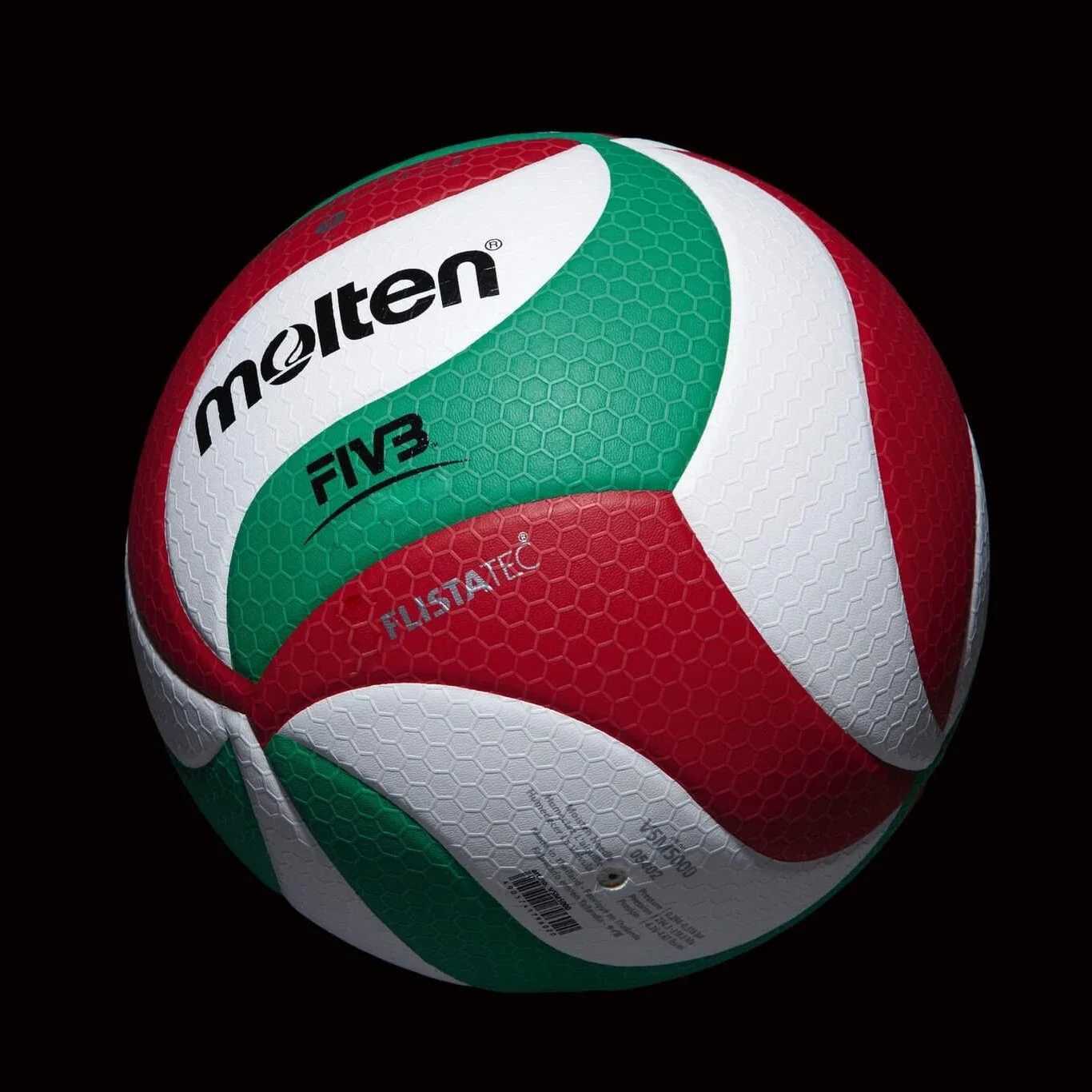 Original Molten V5M5000 Volleyball Standard Size 5 PU Ball for Students Adult and Teenager Competition Training Outdoor IndoorXJ241230