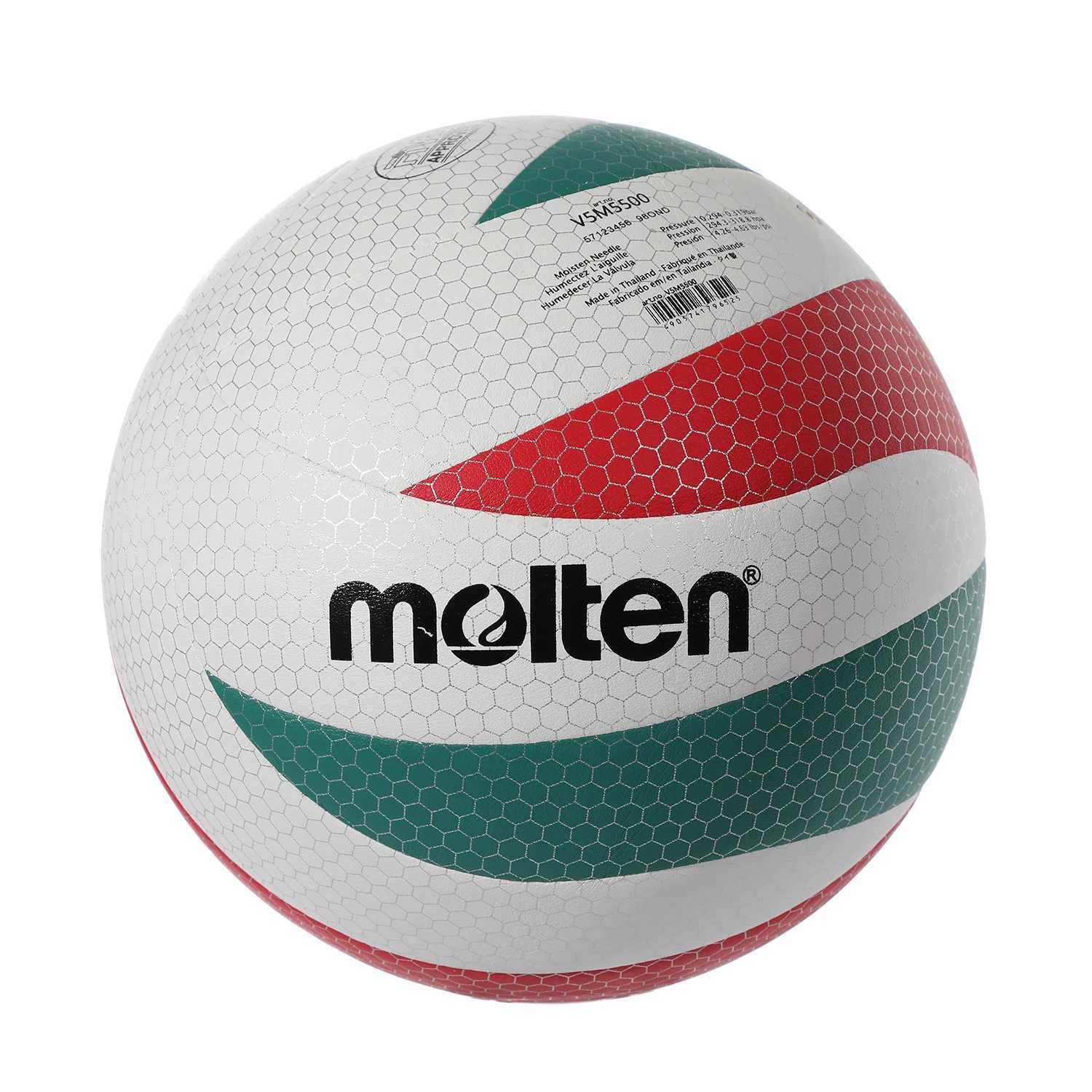 Molten FLISTATEC Volleyball Size 5 Volleyball PU Ball for Students Adult and Teenager Competition Training Outdoor IndoorXJ241230