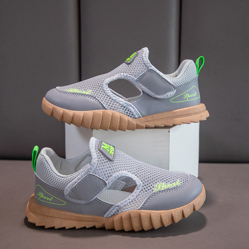 Kids Fashion Sneakers for Boys Summer Sport Sandals Little Toddler Girls Breathable Happysteps Running Shoes Children Summer Trainers Sizes US9C-US5Y