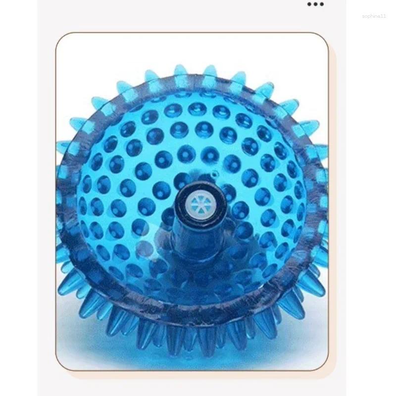 Update Bite-Proof Pet Chew Balls Small And Large Dog Toys Elastic Floats Squeaky Puppies Sheepdog Supplies