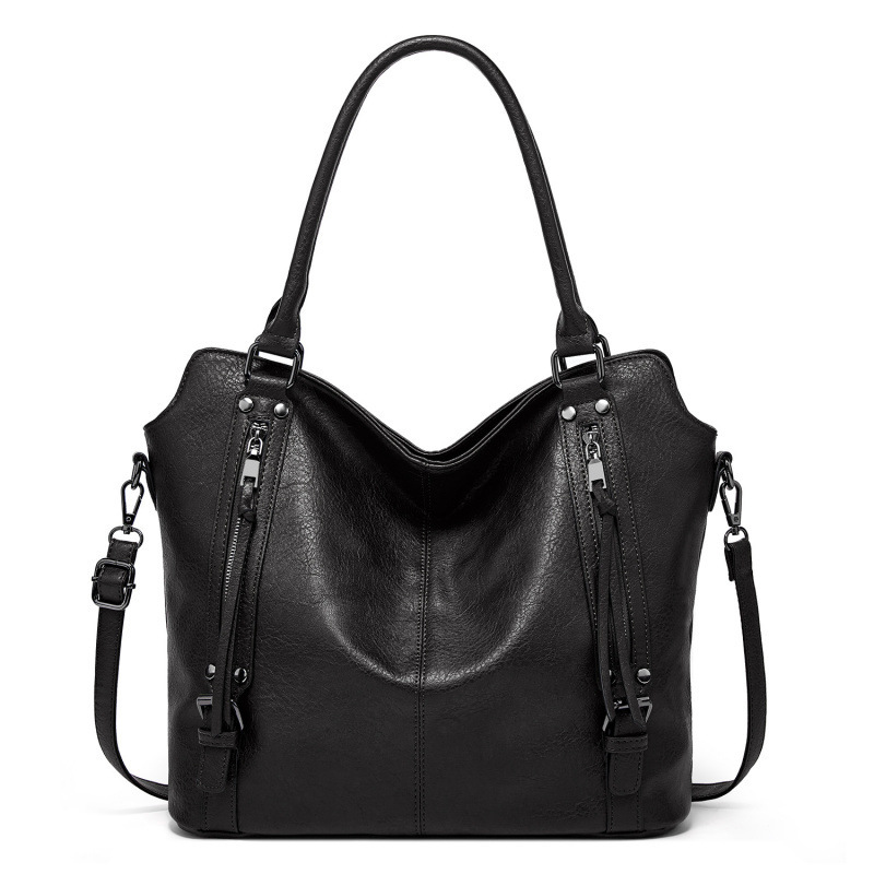 2024 New Handheld Tote Soft Leather Large Capacity Single Shoulder Crossbody Women's Bag