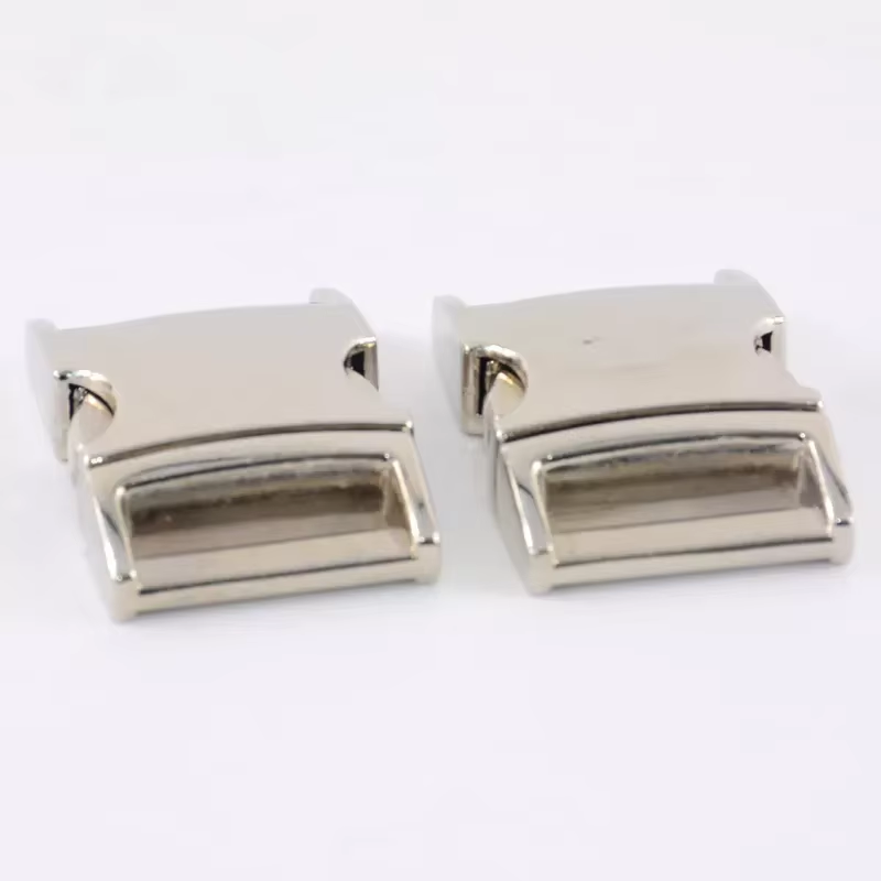 Wholesale 20mm curved dog collar metal quick release buckle