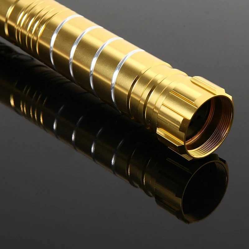 RGB metal lightsaber laser sword Rave lightsaber Ada lightstick role-playing military knife De Luz toy LED flash weapon Y241230
